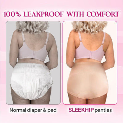 ⏰Limited Sale: Buy 1 Get 2 Free - JUST ￡2.99/PC!!🤩Leak-proof High-Waist Tummy-Control Butt-Lifting Panties