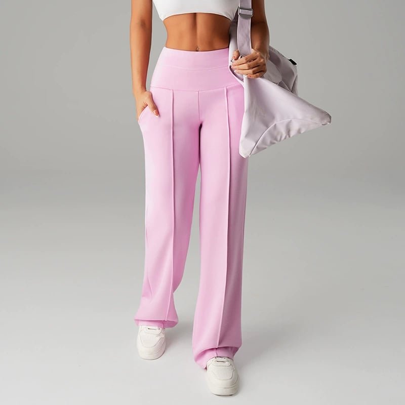 🎁2026 New Arrivals 50% OFF💥50K+ SOLD💕Women's Plain Loose Straight Leg Pants