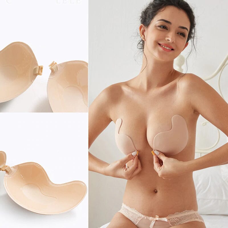 💗BUY 1 GET 1 FREE - 2 PAIRS - EACH ONLY ￡4.99!!🎁Adhesive Push-up Bra