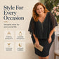 ⌛Limited-Time Offer-Women Elegant V Neck Evening Dress