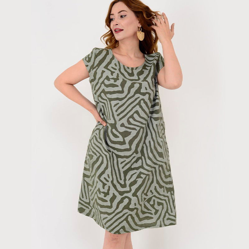 🎁✨2026 New Boho Vintage Casual T-Shirt Dress💃
