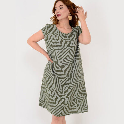 🎁✨2026 New Boho Vintage Casual T-Shirt Dress💃