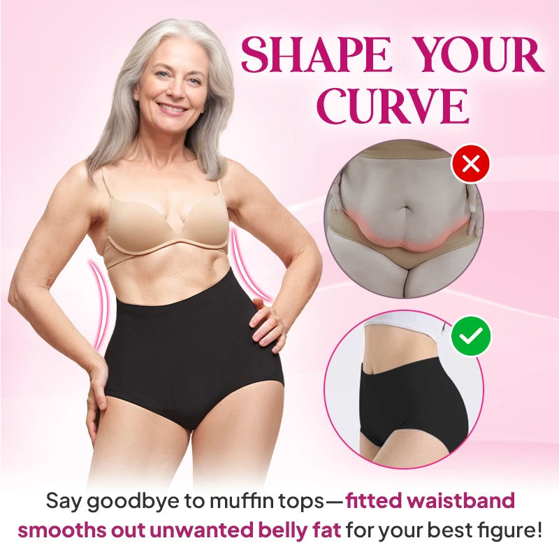 ⏰Limited Sale: Buy 1 Get 2 Free - JUST ￡2.99/PC!!🤩Leak-proof High-Waist Tummy-Control Butt-Lifting Panties