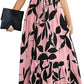 🌸Spring Specials 49% OFF🌸Women's Summer  High Waist  Dress Short Sleeve Crew Neck Floral