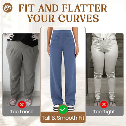 💖LAST DAY SALE 50% OFF💷2026 Women's New Type Casual High Waist Stretch Pants