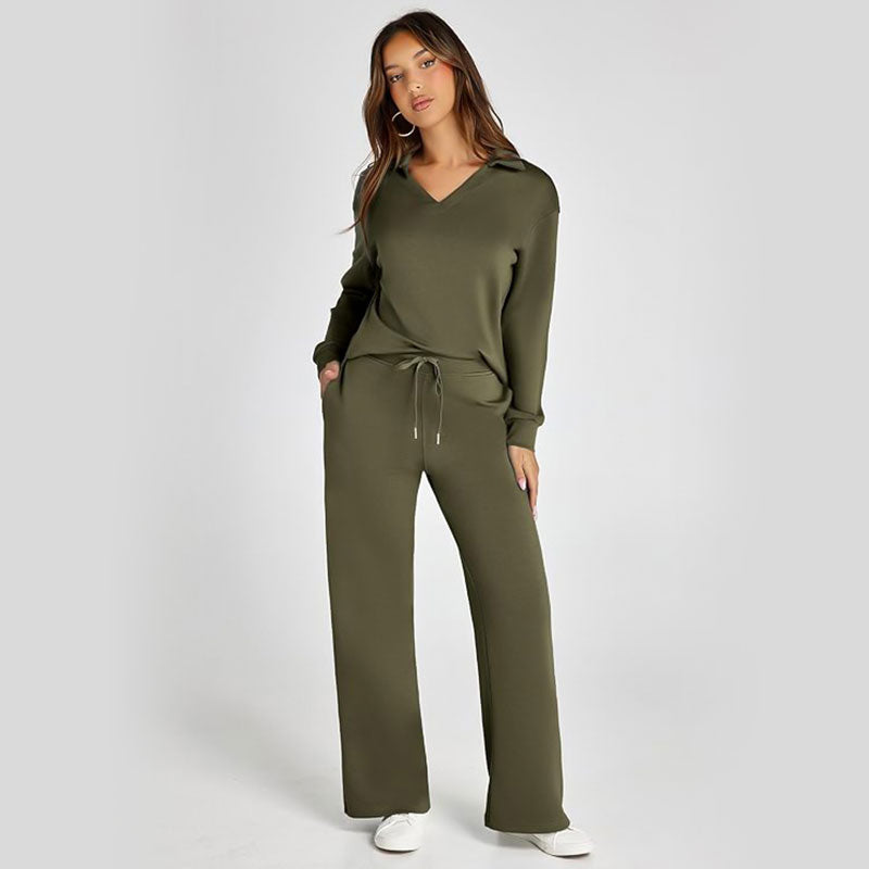 ☁️40% OFF!👍Women's 2 Piece Sets Outfits Casual Long Sleeve Sweatsuits Sets