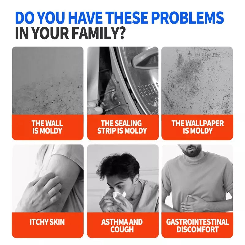 ⏳Time-Limited Special⏰Highly Effective Mould Removal Spray - Prevents Mould Regrowth