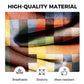 Unisex Simple Rainbow Color Plaid Vintage Printed Lapel Long Sleeve Pocket Shirt