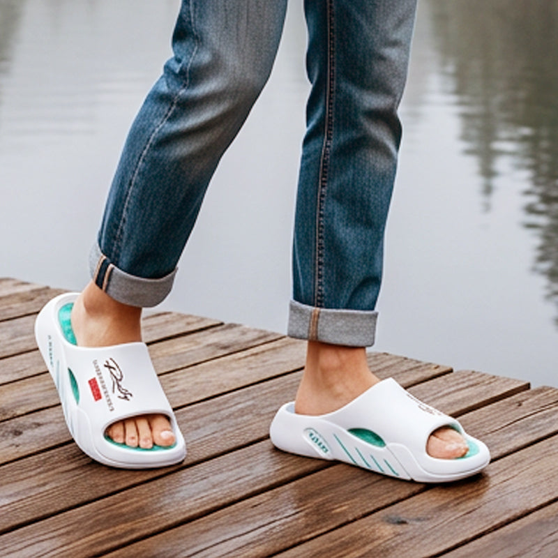 🥳SUMMER HOT SALE🥳💞50K+ SOLD!💥50% OFF! 🔥Non-Slip Thick Sole Cloud Slides for Men
