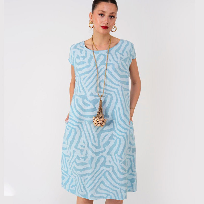 🎁✨2026 New Boho Vintage Casual T-Shirt Dress💃