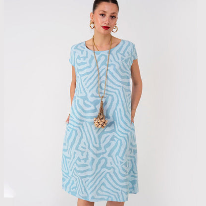 🎁✨2026 New Boho Vintage Casual T-Shirt Dress💃
