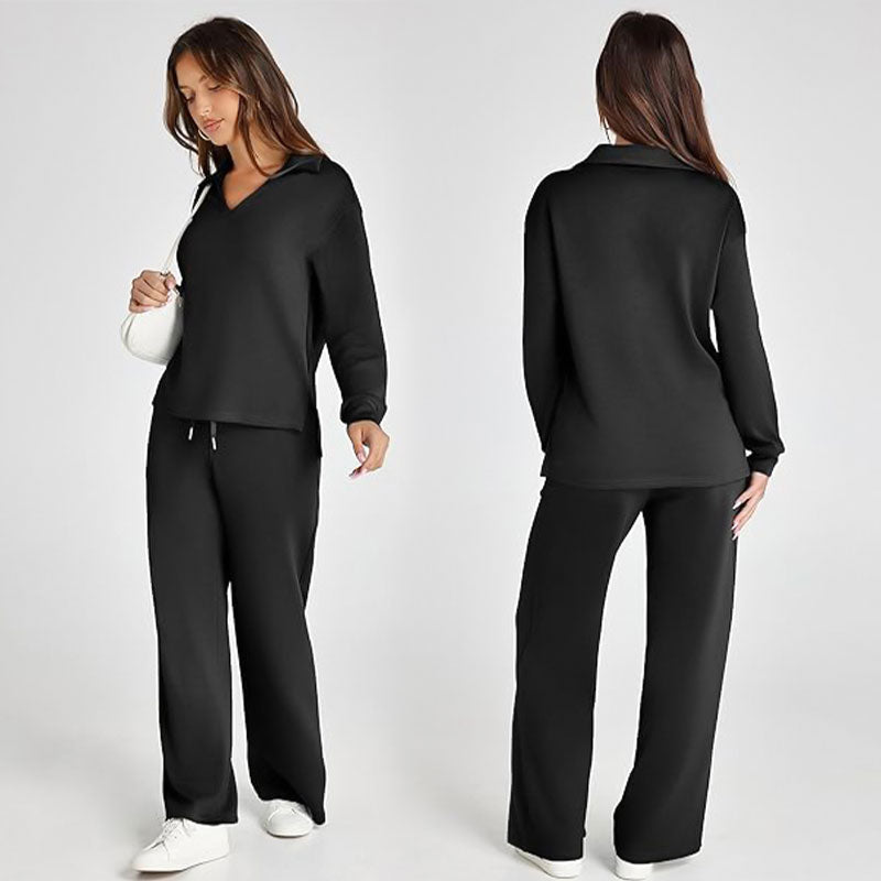 ☁️40% OFF!👍Women's 2 Piece Sets Outfits Casual Long Sleeve Sweatsuits Sets