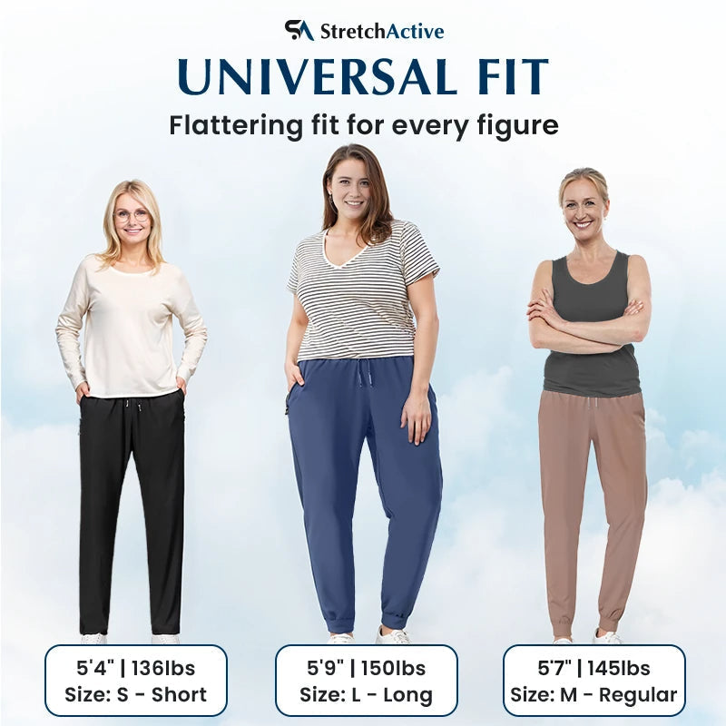 🔥Unisex Ultra Stretch Ice Silk Comfort Casual Pants