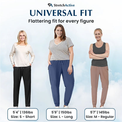 🔥Unisex Ultra Stretch Ice Silk Comfort Casual Pants