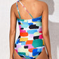 🏖LAST DAY SPECIAL PRICE: ￡15.89!!💖One Shoulder One Piece Swimsuit for Women👙