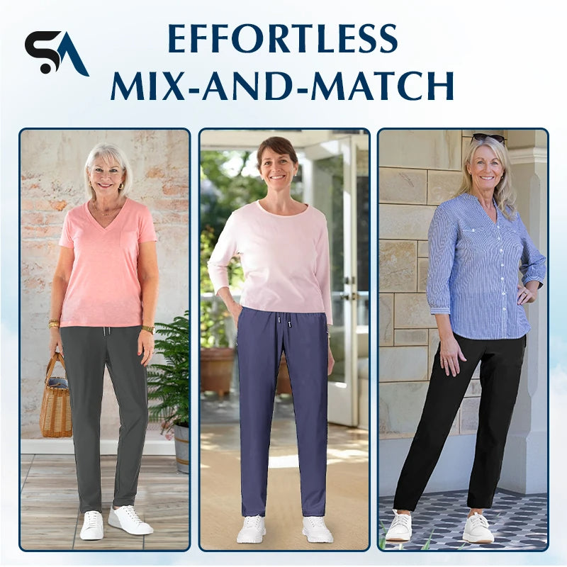 🔥Unisex Ultra Stretch Ice Silk Comfort Casual Pants