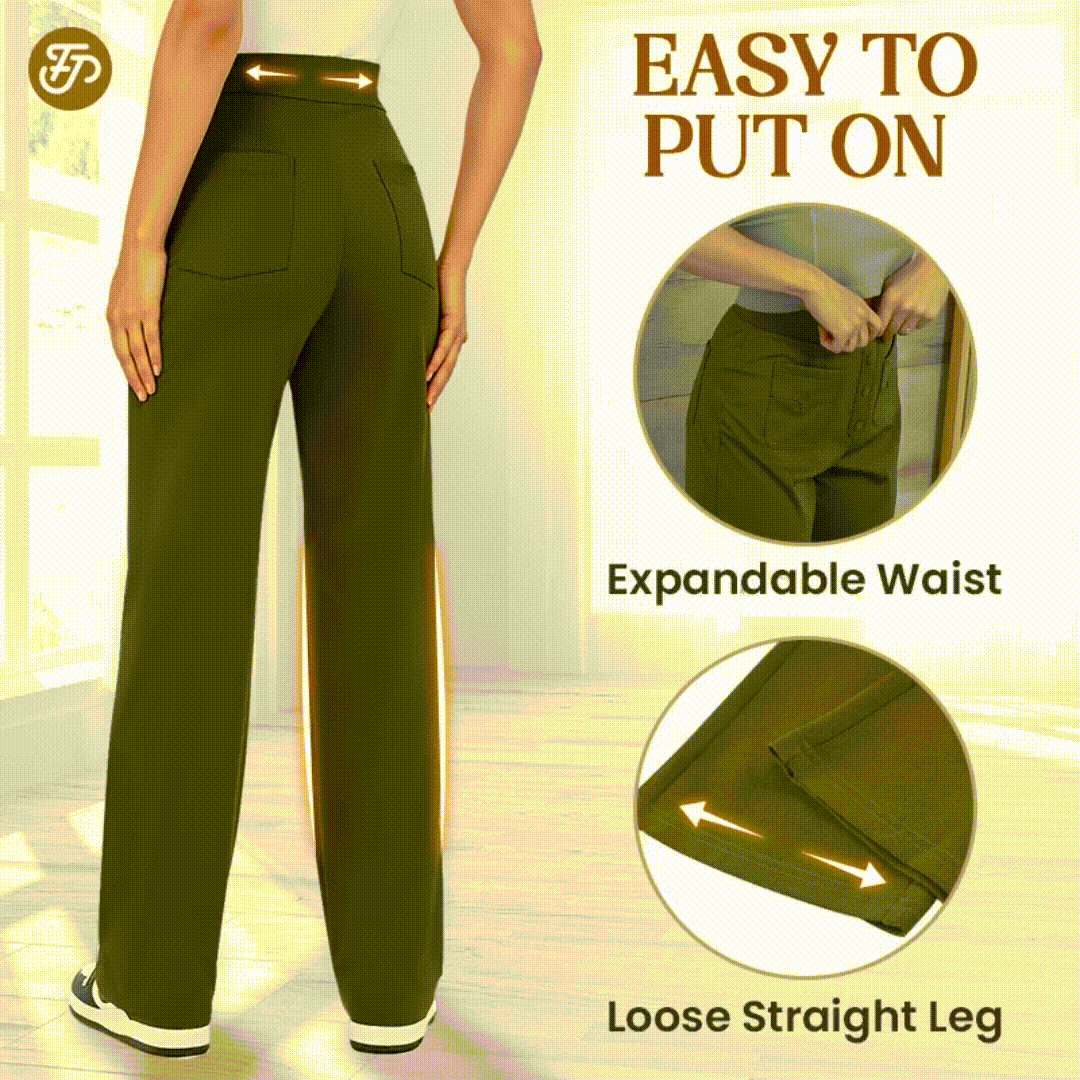 💖LAST DAY SALE 50% OFF💷2026 Women's New Type Casual High Waist Stretch Pants