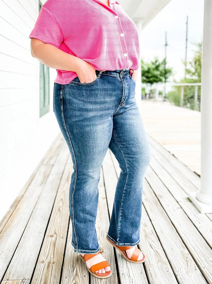 🏆Best Sellers-49% OFF👖Holy Grail Tummy Control Bootcut Jeans