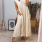 ⏳Limited-time 50% off⏰Sleeveless Pleated Simple Solid Color Dress👗