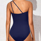🏖LAST DAY SPECIAL PRICE: ￡15.89!!💖One Shoulder One Piece Swimsuit for Women👙