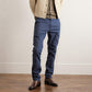 Men’s Casual Slim-Fit Solid Color Pants+Belt ❄️