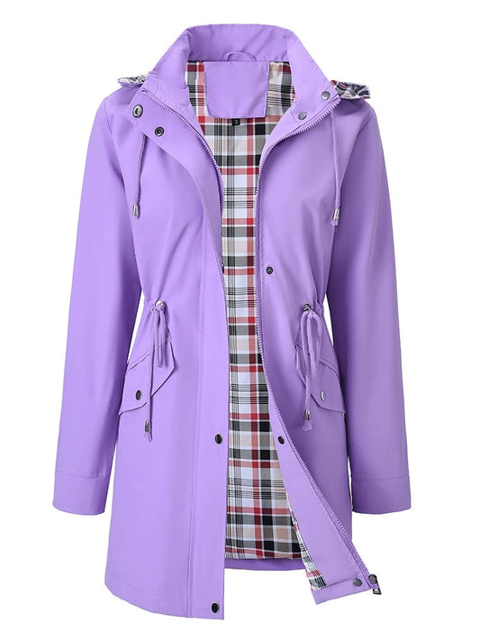 🍂Autumn Hot Sale 50%💗🧥Ultimate Plaid Waterproof Jacket for Women🍃BUY2 GET FREE SHIPPING