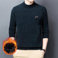 Thick chenille knit jumper lined with fleece
