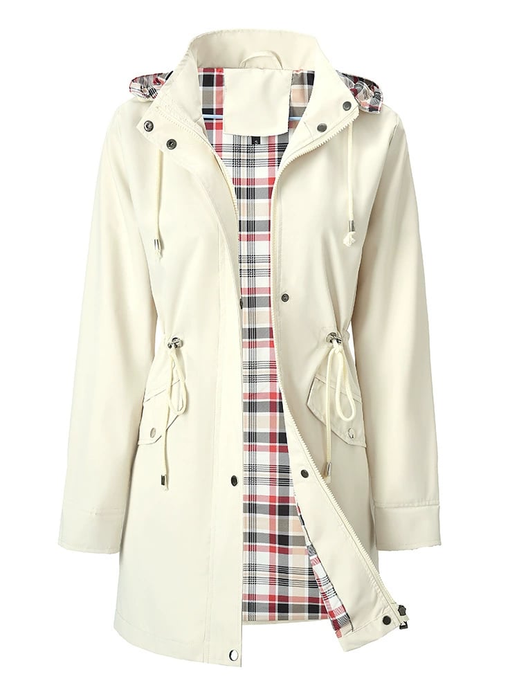 🍂Autumn Hot Sale 50%💗🧥Ultimate Plaid Waterproof Jacket for Women🍃BUY2 GET FREE SHIPPING