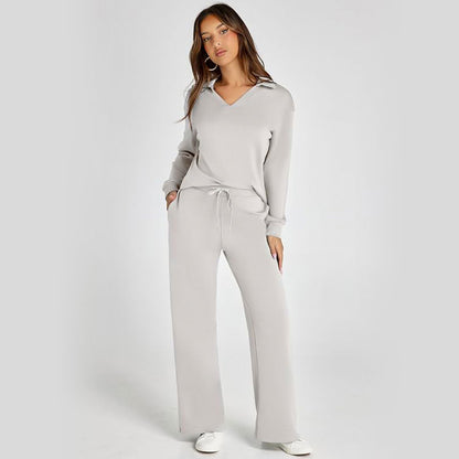 ☁️40% OFF!👍Women's 2 Piece Sets Outfits Casual Long Sleeve Sweatsuits Sets