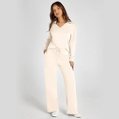 ☁️40% OFF!👍Women's 2 Piece Sets Outfits Casual Long Sleeve Sweatsuits Sets