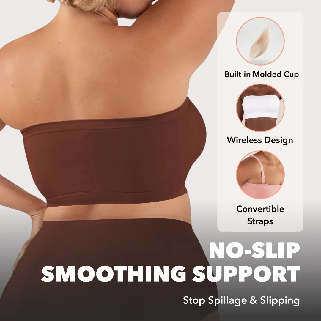 🔥While Supplies Last 40% OFF!🤩Convertible Strapless Bandeau Bra