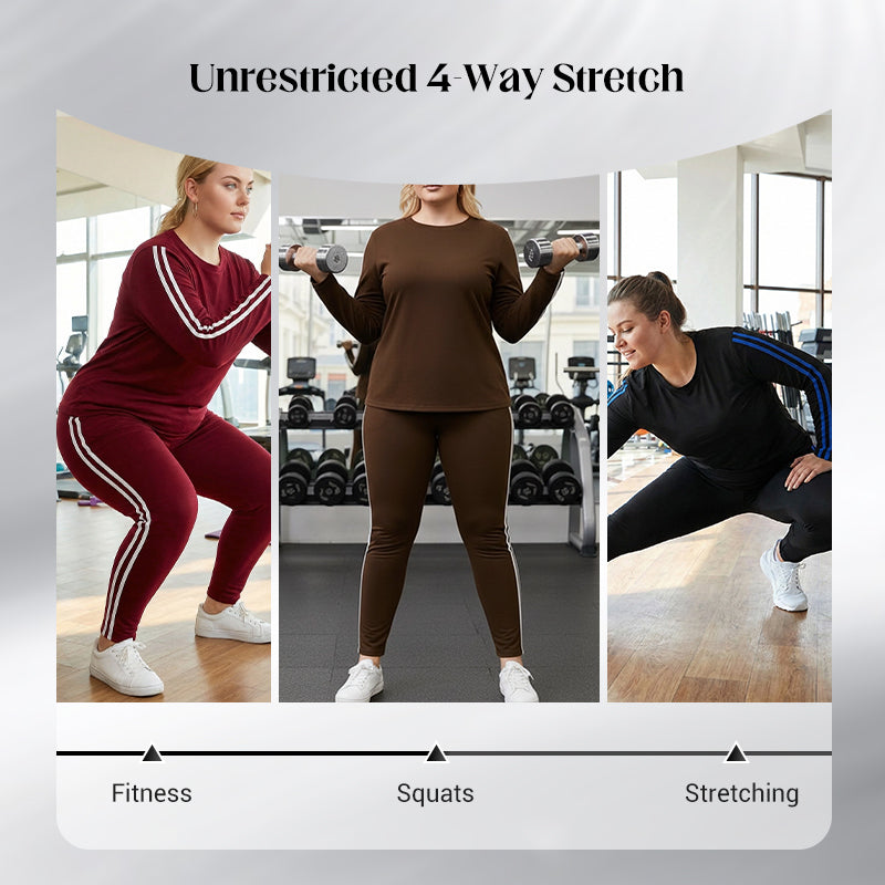🏃‍♀️Women's 2-Piece Long Sleeve Tracksuit Set