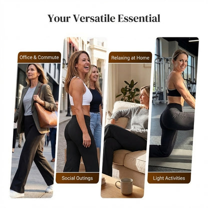 🎁2026 New Arrivals 50% OFF💥50K+ SOLD💕Women's Plain Loose Straight Leg Pants