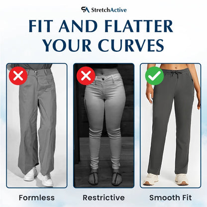 🔥Unisex Ultra Stretch Ice Silk Comfort Casual Pants