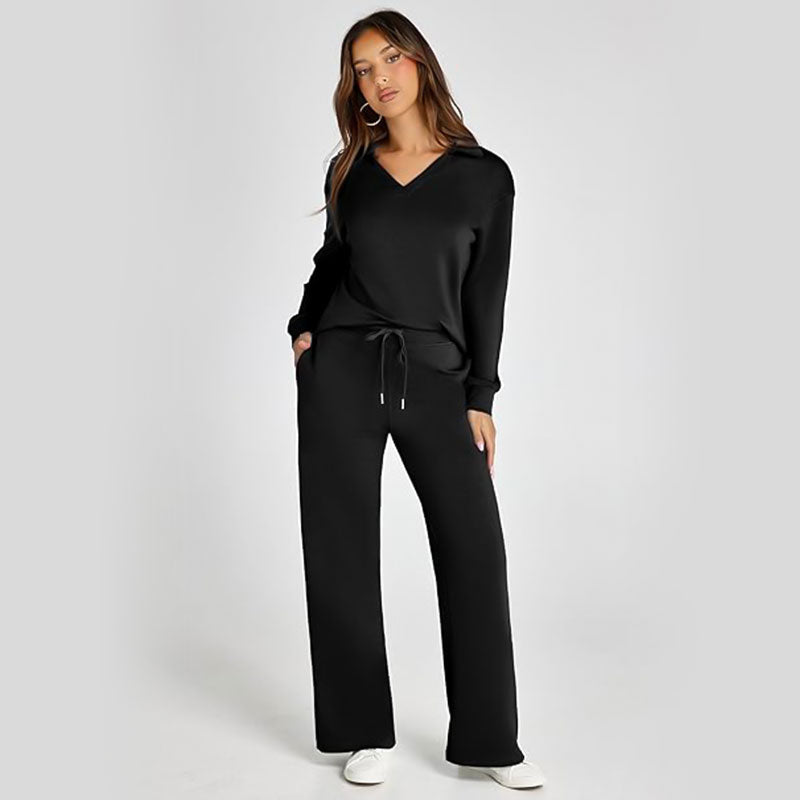 ☁️40% OFF!👍Women's 2 Piece Sets Outfits Casual Long Sleeve Sweatsuits Sets