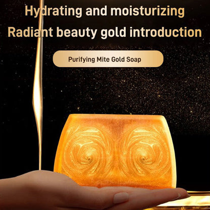 Deep Cleansing Moisturizing Golden Perfume Soap【Buy 4 Get 3 Free】