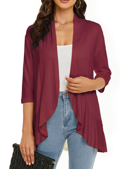 🔥Hot Sale 50% OFF🌸Women's Casual Lightweight Open Front Cardigans👚