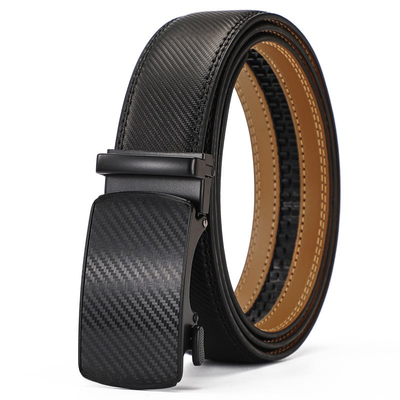🔥🎁Last Day Promotion 50%OFF💕Leather Ratchet Belt With Adjustable Buckle