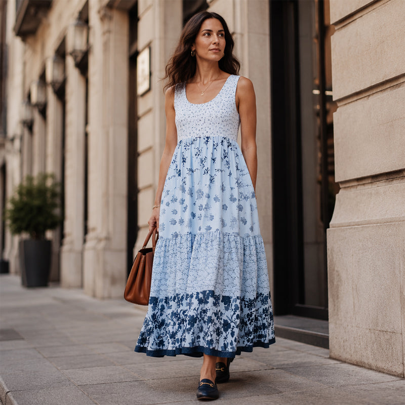 Boho Style Sleeveless Dress For Women