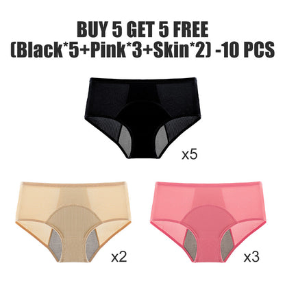 🌸BUY 5 GET 5 FREE🌸2026 Latest High Waist Leak proof panties