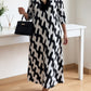 🌸Early Spring Sale 49% OFF!🔥 Casual Chic Maxi Dress – V-Neck, Mid-Length Sleeves, Perfect for Every Day ✨