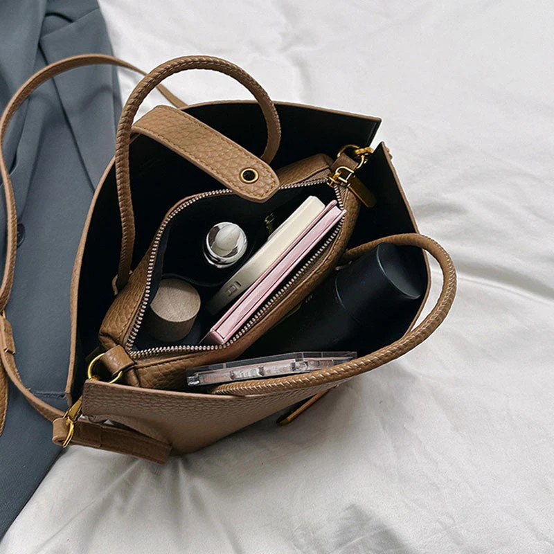💎Women's Elegant Solid Color French Style Handbag
