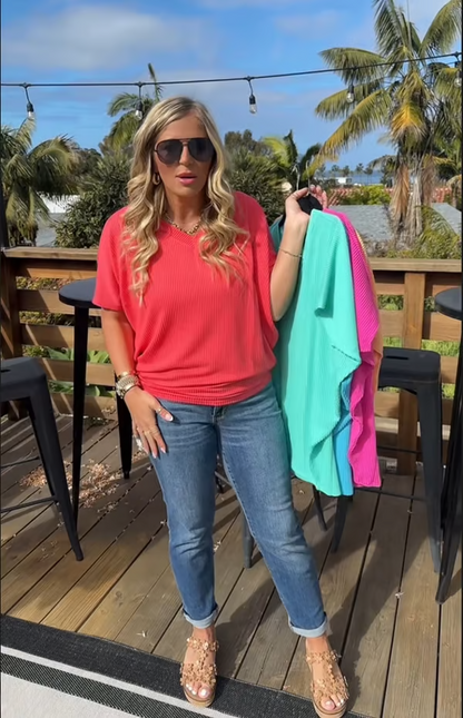 💥LAST DAY SALE 49% OFF💥-Take A Chance Top🌟 Ultimate Comfort Style: Women's V-Neck Summer T-Shirt 🌟