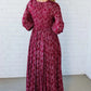 Today Special Deal 49%OFF-💃Women’s Floral Rayon Smocked-Waist Lined Maxi Dress