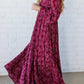 Today Special Deal 49%OFF-💃Women’s Floral Rayon Smocked-Waist Lined Maxi Dress