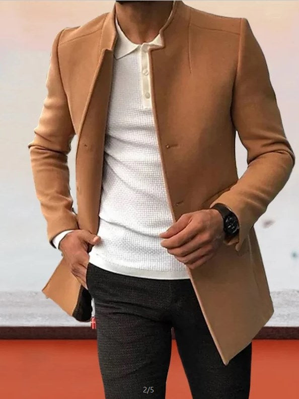 Solid Tweed Blazer【FREE SHIPPING】