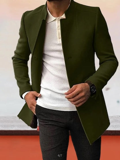 Solid Tweed Blazer【FREE SHIPPING】