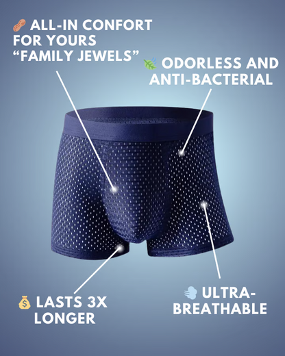 🔥Buy 2 Get 2 Free only today!!!💥Bamboo Fibre Boxer Shorts - For All-day Comfort