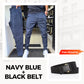 Men’s Casual Slim-Fit Solid Color Pants+Belt ❄️