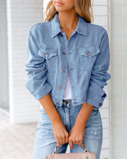 Vibrant Denim Jacket